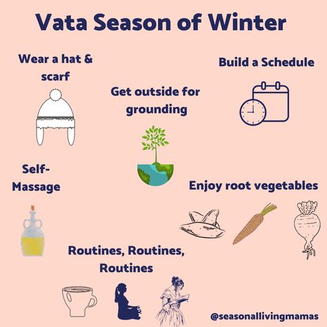 Ayurveda Winter, Vata Diet, Ayurveda Vata Dosha, Ayurveda Dosha, Ayurveda Vata, Ayurveda Diet, Ayurveda Recipes, Ayurvedic Therapy, Ayurvedic Diet