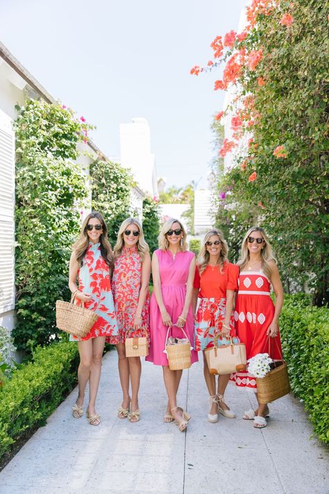 Palm Springs Fashion, Palm Beach Fashion, Palm Springs Outfit, Sarah Tucker, Susan Shaw, Beach Dinner, Palm Beach Style, Outfit Primavera, Bright Winter