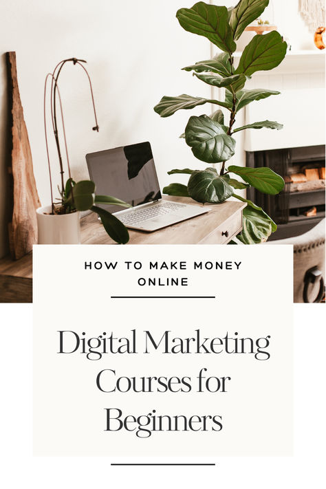 Interested in how to become a digital marketer? Follow this guide and learn how to become a successful digital marketer. These digital marketing courses are perfect for beginners and will equip you with all the skills you need to work from home as a digital marketer or digital marketing manager. Start making money online today! #MakeMoneyOnline #OnlineBusinessForBeginners #DigitalMarketingTips #WorkFromHomeMoms #PassiveIncomeIdeas #StartAnOnlineBusiness #BrandingForBeginners #NewEntrepreneur Marketing Courses Free, Learning Digital Marketing, How To Learn Digital Marketing, How To Start Digital Marketing Business, Course Marketing, Online Digital Marketing Courses, Best Digital Marketing Courses, Digital Marketing Courses, Digital Marketing Manager