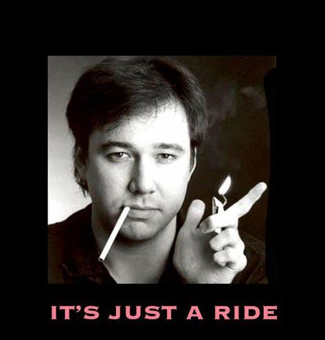 Bill Hicks - It's Just A Ride., page 1 Bill Hicks Quotes, Bill Hicks, One Liner Jokes, You Just Realized, We Are All One, Fake Smile, One Liner, Profile Photo, New Yorker