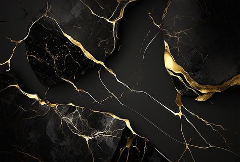 Abstract marble black and gold backgroun... | Premium Photo #Freepik #photo #elegant-design #luxury-texture #gold-design #elegant Elegant Cover Photo, Black Wallpaper 16:9, Gold Wallpaper Pc, Black And Gold Background, Gold And Black Wallpaper, Floor Inspiration, Background Invitation, Cover Photo Design, Luxury Texture