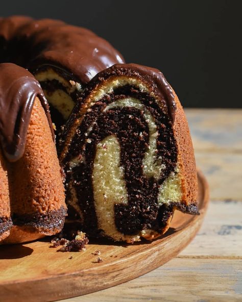 Marbled Pound Cake | Buttermilk by Sam Chocolate Marble Pound Cake, Marble Bundt Cake Recipes Easy, Sour Cream Pound Cake Recipe Moist, Olive Oil Lemon Cake, 5 Flavor Pound Cake, Marble Bundt Cake Recipe, Marble Bundt Cake, Marble Pound Cake, Pound Cake Glaze