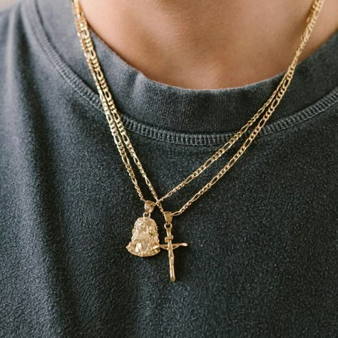 Men’s Gold Jewelry Aesthetic, Trendy Mens Jewelry, Mens Accessories Necklace, Gold Necklace For Men, Mens Beaded Necklaces, Boys Jewelry, Mens Gold Jewelry, Jewelry Tattoo, Mens Silver Necklace