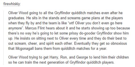 Harry Potter - Oliver Wood Marcus Flint X Oliver Wood, Oliver Wood X Marcus Flint, Oliver Wood Headcanons, Marcus Flint, Marcus Flint Harry Potter, Percy Weasley And Oliver Wood, Quidditch Headcanons, Oliver Wood Harry Potter, Harry Potter Muggleborn Headcanons