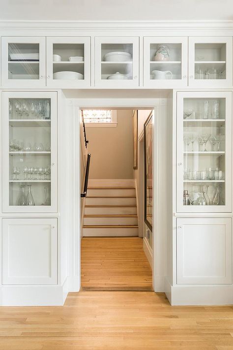 Hidden Pantry, Built In Pantry, Kitchen Pantry Cabinets, Kitchen Doors, Built In Cabinets, Pantry Cabinet, Kitchen Pantry, Cheap Home Decor, Rustic Kitchen