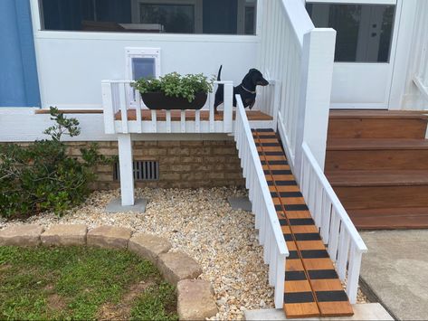 Dog Ramp For Outdoor Steps, Dachshund Ramp For Stairs, Outdoor Ramp For Dogs, Dog Ramp For Deck Stairs, Dog Deck Ramp, Dog Door Ramp, Diy Dog Ramp For Stairs Outdoor, Outdoor Dog Ramp For Stairs, Diy Dog Ramp For Stairs