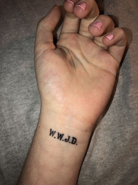 Small Wrist Tattoos For Women Christian, Finger Tattoos Christian, Biblical Tattoos About Love, Small Western Tattoos For Women Arm, Western Bible Tattoos, Western Henna Designs, Wwjd Tattoo Ideas, Christian Aesthetic Tattoos, Cute Country Tattoos