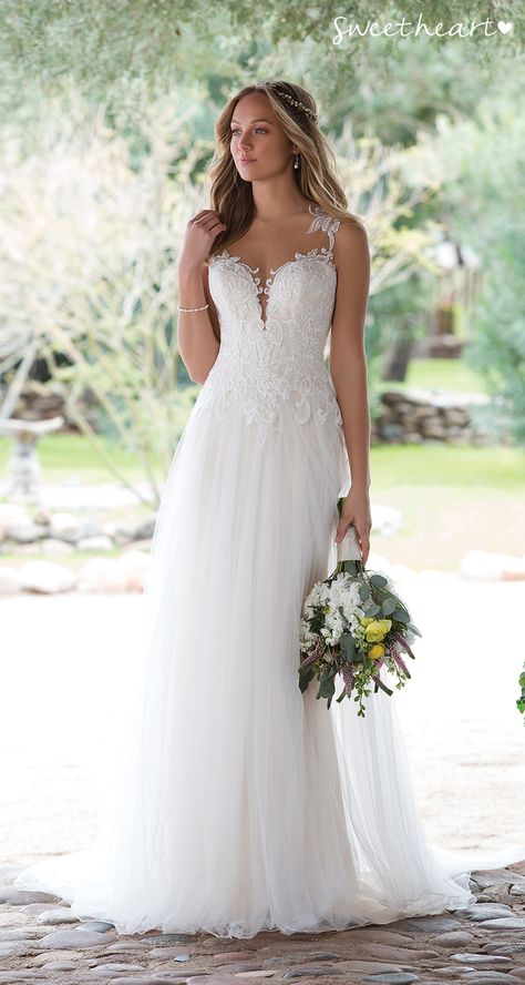 Sweet Wedding Dresses, Rembo Styling, Wedding Dresses Cinderella, Cinderella Dresses, Romantic Bride, A Wedding Dress, Wedding Dress Trends, Wedding Bridesmaid Dresses, A-line Wedding Dress