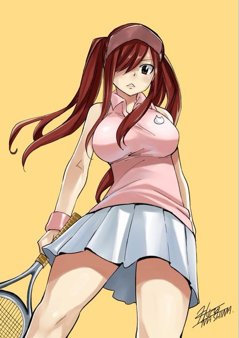 Erza Scarlet, Fairy Tail (Hiro Mashima) Red Hair Anime Characters, Erza Scarlett, Fairy Tail Erza Scarlet, Jellal And Erza, Fairy Tail Images, Anime Fairy Tail, Fairy Tail Girls, Fairy Tail Art, Hiro Mashima