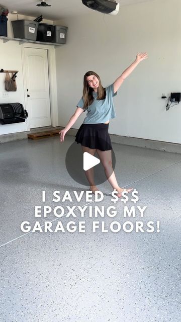 Diy Epoxy Garage Floor, Diy Garage Floor Epoxy, Epoxy Garage Floor Colors, Epoxy Garage Floor Ideas, Diy Epoxy Floor, Garage Epoxy Floor, Garage Floor Ideas, Garage Flooring Ideas, Garage Floors Diy