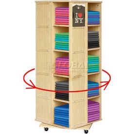 Tshirt Display Ideas Retail, Store Fixtures Design, T Shirt Display, Shirt Storage, T-shirt Display, Melamine Wood, Shelf Bins, Clothes Material, Tshirt Display