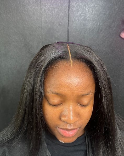 TRUST THE PROCESS 📌 I know the beginning of these post is a little scary. This is what the process looks like for a behind the hairline closure sew in. I have been practising this technique for a few months now and I think I have perfected it. This technique works best for people who do not want to deal with their natural hair for the humid months. It’s very minimal leave out and gives the most natural results. All you have to do is straighten the front piece of hair that I leave out and ... Trust The Process, Sew In, The Beginning, Natural Hair, I Know, Natural Hair Styles, It Works, Hair, Quick Saves