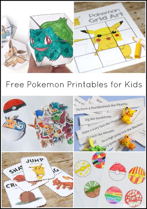 Pokemon Printables, Pokemon Themed Party, 4de Verjaardag, Pokemon Diy, Pokemon Craft, Pokemon Birthday Party, Pokemon Theme, Printables For Kids, Pokemon Party