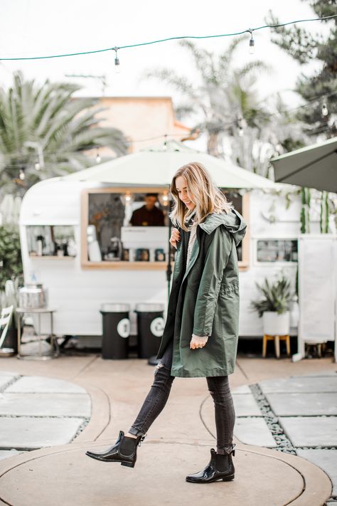 rainy day outfit rainy day outfit for school rain boots outfit rain boots outfit winter rain boots outfit work rain jacket outfit rain jacket women rain jacket outfit casual rain jacket outfit women waterproof everlane everlane outfit madewell style madewell jeans san diego coffee shops san diego coffee and flowers san diego coffee shops photography communal coffee san diego coffee shops in san diego Taupe Rain Boots Outfit, Raincoat Outfit Woman, Ankle Rainboots Outfit Winter, Pnw Rainy Day Outfit, Women Rainy Day Outfit, Boho Rainy Day Outfit, Green Rain Jacket Outfit, Rain Boots Outfit Work, Green Raincoat Outfit