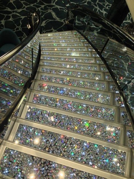 Glitter Stairs, Glitter Wall, Stairway To Heaven, House Goals, Stairs Design, Dream Rooms, 인테리어 디자인, My Dream Home, Future House