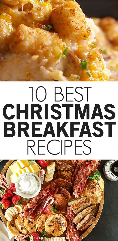 Christmas Morning Breakfast For 2, Breakfast Sleepover Ideas, Impressive Breakfast Ideas, Xmas Brunch Ideas Breakfast, Christmas Breakfast Menu Ideas, Christmas Breakfast Food Ideas, Christmas Breakfast Brunch Ideas, Christmas Breakfast Buffet Ideas, Holiday Brunch Ideas Christmas