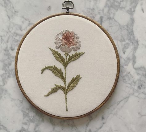 Carnations usually make me cringe. But these carnations? Full blooms with ombré color? Yes please! The original 10” hoop of this carnation and the PDF pattern is available in my shop. . . . #embroidered #embroidery #modernembroidery #handembroidery #handembroidered #damngoodstitches #dmcembroidery #botanicalembroidery #floralart #floralembroidery #embroidersofinstagram Embroider Carnations, Embroidered Carnation, Carnation Embroidery, Briar Rose, Hand Embroidery Projects, Modern Embroidery, Ombre Color, Yes Please, Embroidery Projects