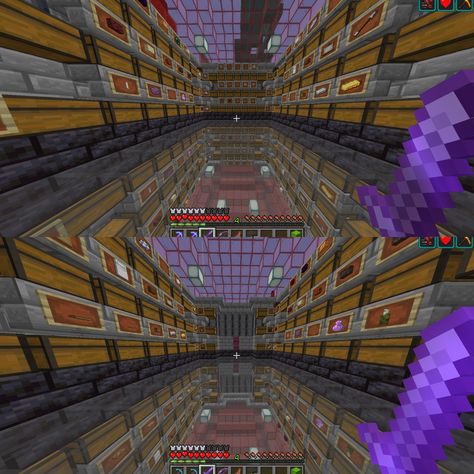 Minecraft Reflective Floor, Minecraft Mirror Floor, Glass Floor Minecraft, Minecraft Mega Base Ideas Survival, Minecraft Hardcore Base, Minecraft Mirror, Celestial Palace, Minecraft Farms, Minecraft Underwater