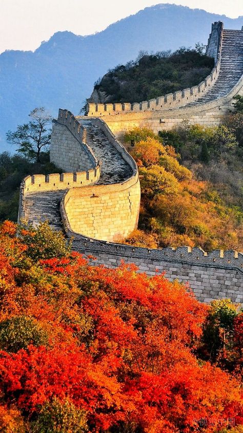 Chinese Landscape, Great Wall Of China, Chinese Architecture, China Travel, Ancient China, Great Wall, Alam Yang Indah, Beautiful Places To Travel, Beautiful Nature Scenes