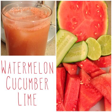 Watermelon, cucumber, lime juice. #juicing Fresh Juice Recipes, Healthy Juicing, Healthy Juice Drinks, Cucumber Juice, Detox Plan, Healthy Juice Recipes, Meal Replacement Shakes, Juicing For Health, Meal Replacement Smoothies