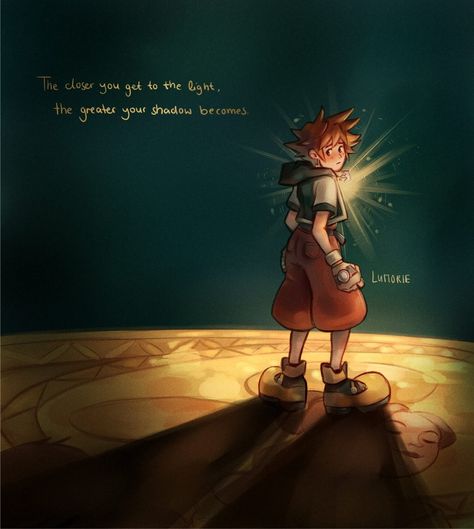 Quote from the video game Kingdom Hearts   #KingdomHearts #Quotes #Light #Shadow Hearts Computer Wallpaper, Wayfinder Kingdom Hearts, Kingdom Hearts Quotes, Kingdom Hearts Tattoo, Hearts Quotes, Kingdom Hearts Fanart, Sora Kingdom Hearts, Kingdom Hearts Art, Kingdom Heart