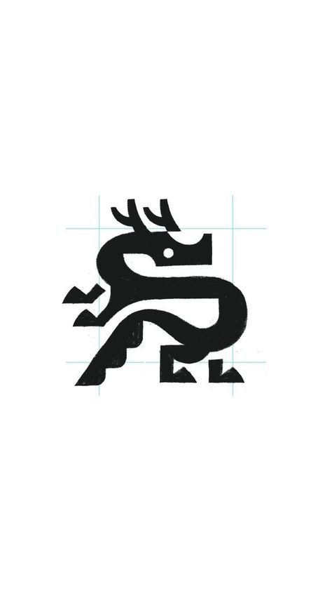 Free Logo Maker | Create Your Logo in 5 Minutes - Fiverr Mythical Asian Dragon creature logomark design sketching process credit: @anhdodes - Anh Do - logo designer ideas & inspiration: dragon, deer, crocodile, reptile, bird, eagle, falcon, horse, sky, flying, Asia, mythology, fantasy, fiction, fairy tale, book, fire, weather, thunder, rain,... Dragon Creature, Logomark Design, Typographie Logo, Bird Eagle, Design Sketching, Logo Animal, Logo Sketches, Inspiration Logo Design, Desain Buklet