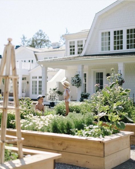 Apr 20, 2022 - Join me as I collect my favorite home finds, designs, fashion inspiration and everything in between! Monika Hibbs, Farmhouse Landscaping, Farmhouse Garden, Backyard Inspiration, Backyard Inspo, Vegetable Garden Design, Veggie Garden, Garden Cottage, Farm Gardens