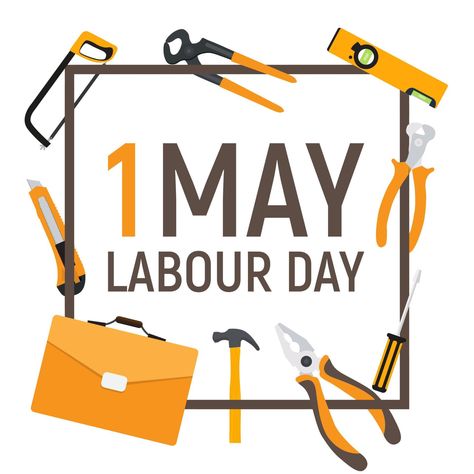 1 May Labour Day Poster or Banner. Vector Illustration 1 May Labour Day, Labour Day Poster, 1st May Labour Day, Happy Labour Day, 1st May, It Solution, Digital Web, 1 May, Celebration Day