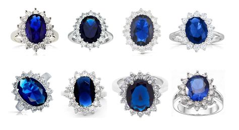 A Stunning Selection of Princess Diana/Kate Middleton Rings Princess Diana Engagement, Kate Middleton Ring, Kate Ring, Princess Diana Engagement Ring, Sapphire Ring Designs, Diana Engagement Ring, Princess Diana Ring, 1920s Ring, Diana Ring