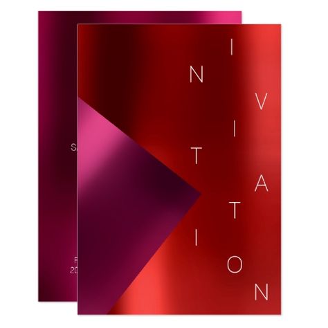 Minimalism Fashion Event Metallic Pink Red Wine Card Wine Event Invitation, Minimalism Fashion, Gala Party, South Hampton, Print Layout, Metallic Pink, Event Invitation, Fashion Event, Minimal Fashion