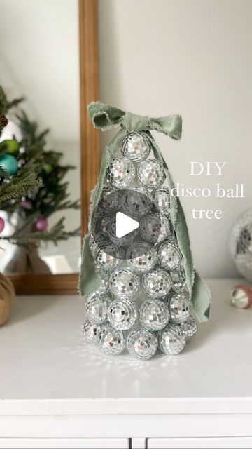 Kelly Oester - your new DIY mom friend on Instagram: "POV: disco balls are on sale, half off🤩 comment DISCO for direct links!   ✨TIP: put a glob of hot glue on the cap of the disco ball ornament and stick it into the foam!  #diy #diycrafts #disco #discoballchristmas #pinkmas #makeitwithmichaels #magical #motherhood #diychristmas #diyhomedecor #homedecor #anthropologie" Disco Diy, Disco Christmas, Foam Diy, Diy Mom, Mom Friend, Stick It, Mom Diy, Disco Balls, Friends Mom