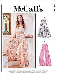 Palazzo Pants Pattern, Pants Sewing, Palazzo Pant, Pants Sewing Pattern, Wide Leg Palazzo Pants, Couture Mode, Mccalls Sewing Patterns, Upcycled Clothing, Easy Sewing Patterns