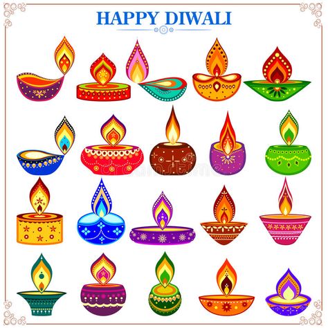 Diya Designs Diwali Drawing, Diwali Illustration Design, Diwali Decorations At Classroom, Diya Designs Diwali, Diya Drawing Ideas Diwali, Diya Drawing For Kids, Diwali Celebration Drawing, Diwali Elements, Diya Drawing