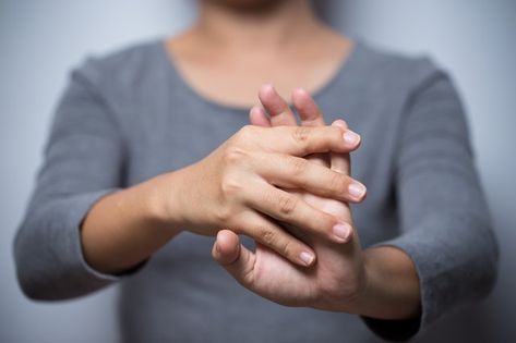 If you have tingling in your fingers and hand, you likely have a pinched nerve in your neck or arm. Exercises for pins and needles in the hands can help. Numb Hands, Tingling Hands, Numbness In Hands, Wrist Exercises, Pinched Nerve, Hand Exercises, Back Of Hand, Nerve Pain Relief, Nerve Damage