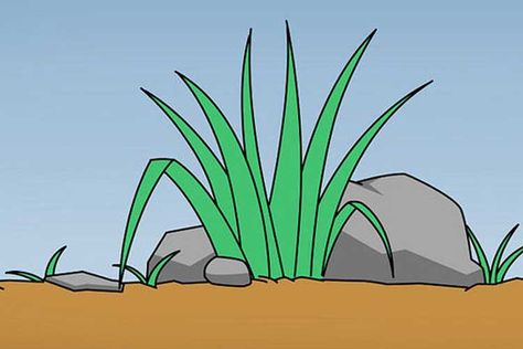 How to draw grass: Realistic, Simple, Easy and Fun Cartoon Grass, Grass Drawing, Cartoon Download, Parts Of The Earth, Draw Cartoon, Clip Art Library, Easy Cartoon Drawings, Art Library, Cartoon Png