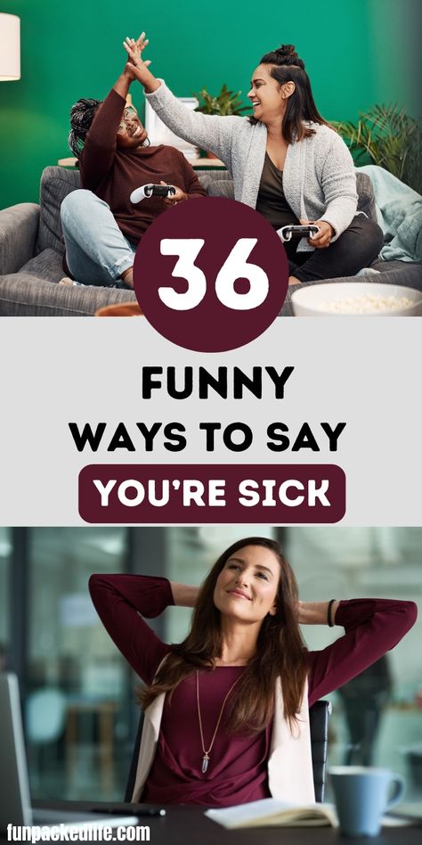 Feeling under the weather but still want to laugh? Check out 45 hilarious ways to say you’re sick! 🤒😂 Get creative next time you call in sick! Working While Sick Humor, Funny Quotes About Being Sick, Call In Sick To Work Humor, Sick Humor Cold, Feeling Sick Humor, Funny Sick Memes, Being Sick Humor, Cold Humor, Sick Meme