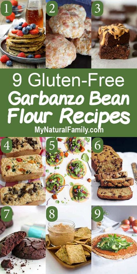 Bean Flour Recipes, Garbanzo Bean Recipes, Cooking Garbanzo Beans, Chickpea Flour Recipes, Spiced Zucchini, Good Source Of Protein, Garbanzo Bean Flour, Best Gluten Free Desserts, Garbanzo Bean