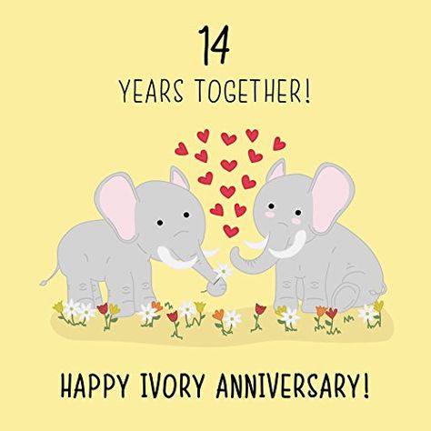 Happy 14th Anniversary, Daughter In Law Quotes, 15 Year Wedding Anniversary, Anniversary Wishes For Friends, 14th Wedding Anniversary, 16th Wedding Anniversary, Wedding Anniversary Quotes, 20th Birthday Gift, 14th Anniversary