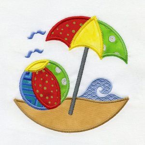 Nautical Embroidery Patterns, Summer Applique Designs, Hand Embroidery Beach Designs, Beach Embroidery Designs Summer, Seahorse Embroidery Design, Appliqué Quilts, Baby Applique, Beach Quilt, Quilt Baby