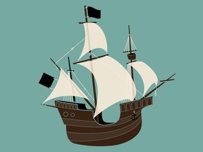 Pirate Ship Drawing, Pirate Ship Tattoos, Ship Illustration, Pirates Illustration, Boat Cartoon, Ship In Bottle, Ship Vector, Boat Illustration, Pirate Crafts