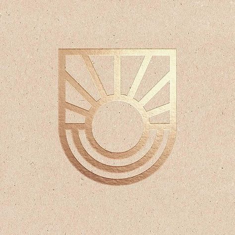 Benson Design Co @bensondesignco - She was like the sun. #icon #foiling #sunshine #sun  #graphicdesign #brandmark #minimal . Featured: @worldbranddesign Submit: worldpackagingdesign.com/submit . #packaging #branddesign #packagingdesign #brandidentity #brand #marca #潮牌 #branding #logo #package #empaques #包装 #design #设计 #diseño #worldbranddesign #WBDS Sunshine Logo, Rays Logo, Sun Icon, Island Logo, Sun Logo, Farm Logo, Restaurant Logo, Minimalist Logo Design, Logo Mark