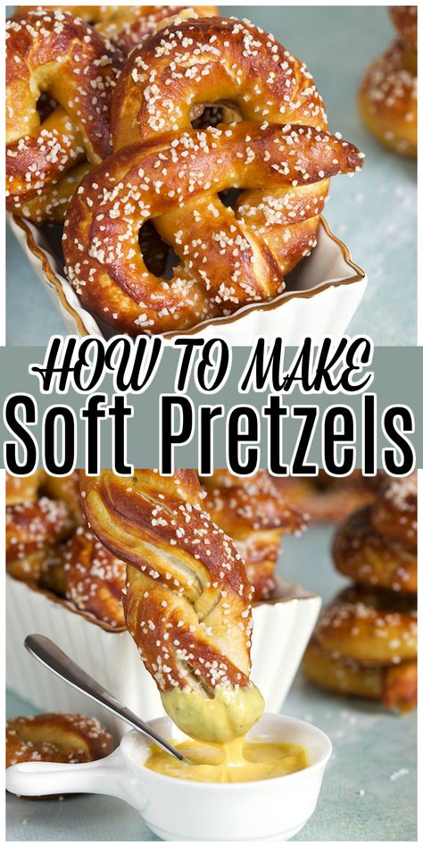 Best Soft Pretzel Recipe, Homemade Pretzels Recipe, Pretzel Recipe, Soft Pretzel Recipe, Dessert Oreo, Homemade Pretzels, Homemade Soft Pretzels, Soft Pretzel, Pretzels Recipe