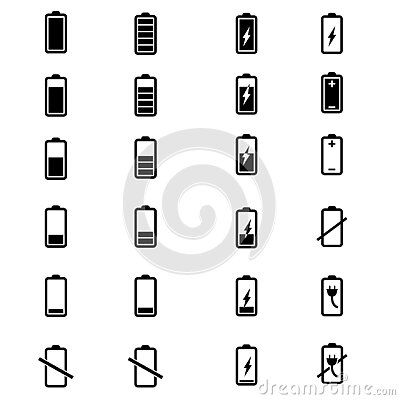 Fully Charged Battery Icon, Battery Tattoo Ideas, Low Battery Tattoo, Tattoo Battery, Battery Tattoo, Battery Logo, Icon Tattoo, Battery Percentage, Ui Design Elements