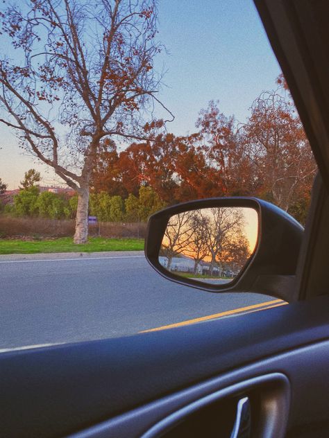 Early Fall Morning Aesthetic, Autumn Drive, Fall Car Ride Aesthetic, Fall Drive Aesthetic, Fall Drive, Late Autumn Aesthetic, October Pictures, Late Autumn, Thanksgiving Break