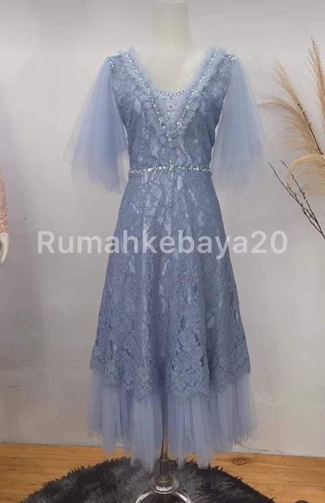 Model Dress Brokat Modern, Dress Pesta Brokat, Dress Kebaya Modern, Dress Mewah, Mother Gown, Dress Santai, Dress Natal, Model Kemeja, Dress Brokat Modern