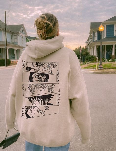 Manga Gift, Merch Design, Vintage Anime, Hoodie Aesthetic, Lover Sweatshirt, Positive Shirt, Aesthetic Hoodie, Anime Lover, Y2k Sweater