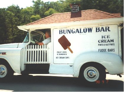 Banana Bomb! Milk Truck, Ice Cream Kids, Man Truck, Milk Man, Ice Cream Man, Fudge Bars, Ice Cream Van, Street Vendor, Brooklyn Baby