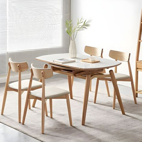 Transform your dining space with our Expandable Nordic Dining Table, designed for the modern minimalist home! 🍽️🌿 Perfect for seating up to 6, this stylish piece combines functionality with a sleek aesthetic. Ideal for family gatherings or cozy dinner parties. Shop now and elevate your dining experience! Nordic Dining Table, Minimalist Home Furniture, Dining Table For 6, Office Reception Furniture, Expandable Table, Nordic Dining, Cozy Dinner, Modern Minimalist Home, Sleek Aesthetic