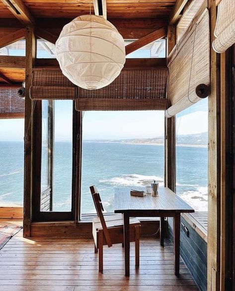 SLOW ROADS on Instagram: "Slow days ✨ Buchupureo, Bio-Bio, Chile, Courtesy of @casa.minimalism #slowroads" Slow Days, Design Desks, Beach Cabin, The World Of Interiors, Boho Eclectic, Mid Century Modern House, Cabin Homes, Modern Homes, Eclectic Style