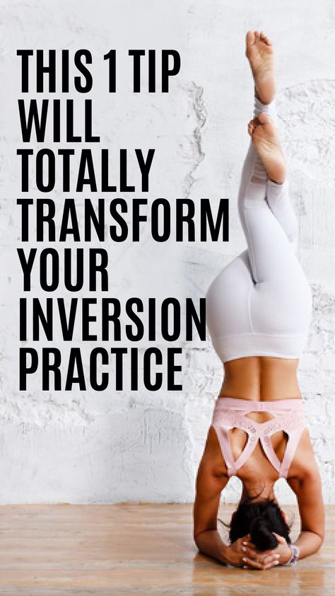 Oh, yoga inversions! We all love them, but many are left wondering how to invert at all. So, use this 1 tip to completely transform your inversion practice. Yoga Inversions For Beginners, Inversions Yoga, How To Handstand, Yoga Teacher Resources, Stretch Armstrong, Yoga Inversions, Yoga Handstand, Yoga Inspo, Buzz Feed